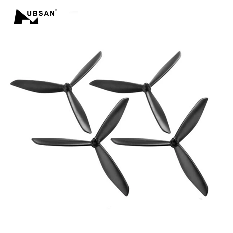 4 шт. 3 лопастные пропеллеры для квадрокоптера Hubsan H501S X4|Детали и аксессуары| |