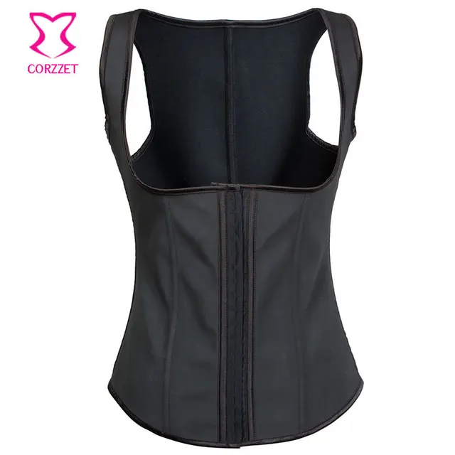 Latex Waist Corset Vest Cupless Bustier Top For Women Steel Bone Waist Trainer Corsets and