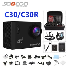Оригинальная Экшн-камера SOOCOO C30/C30R с дистанционным управлением HD 4K WiFi 1080P 60fps 2,0 lcd 170D sport go Водонепроницаемая профессиональная камера