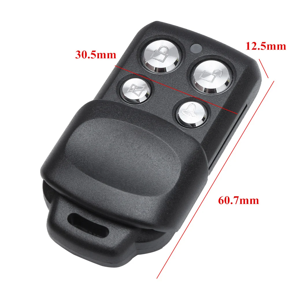 Replacement for  Garage Door Remote Gate Opener Honorable Black