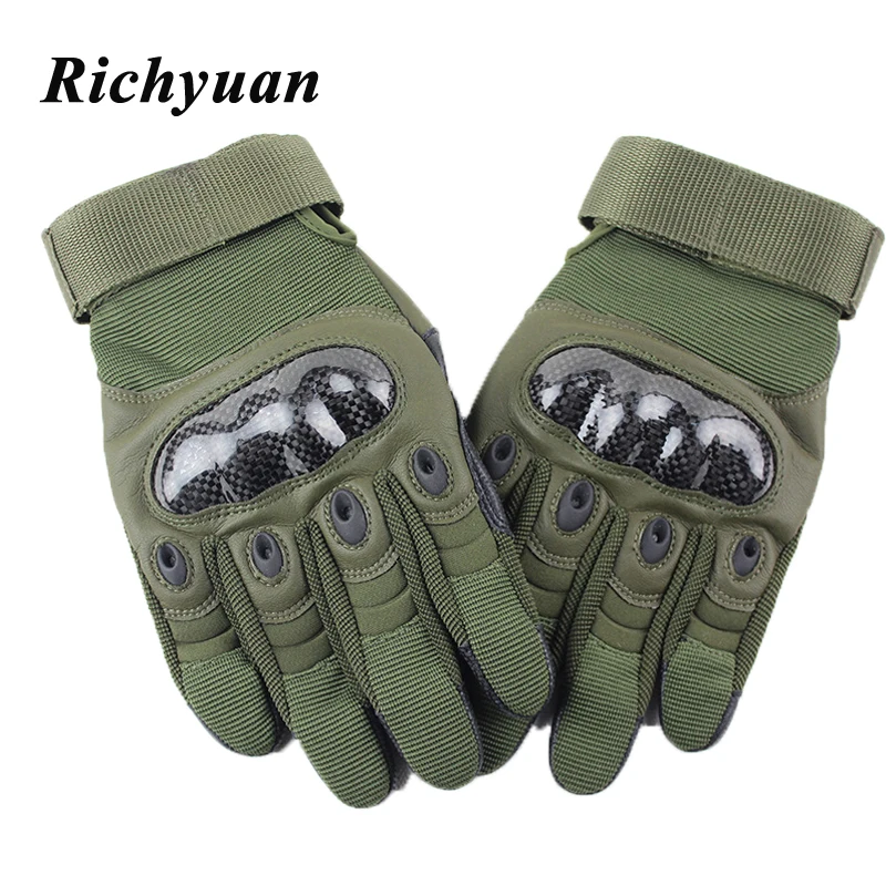 

Outdoor Motorcycle Hard Knuckle Fingerless Gloves Motorbike Motocross Military Tactical Hunting Cycling Half Finger Protective