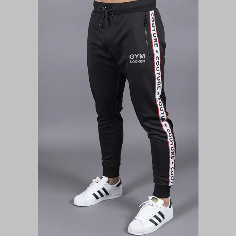 Mens Joggers Fitness Casual Pants-4