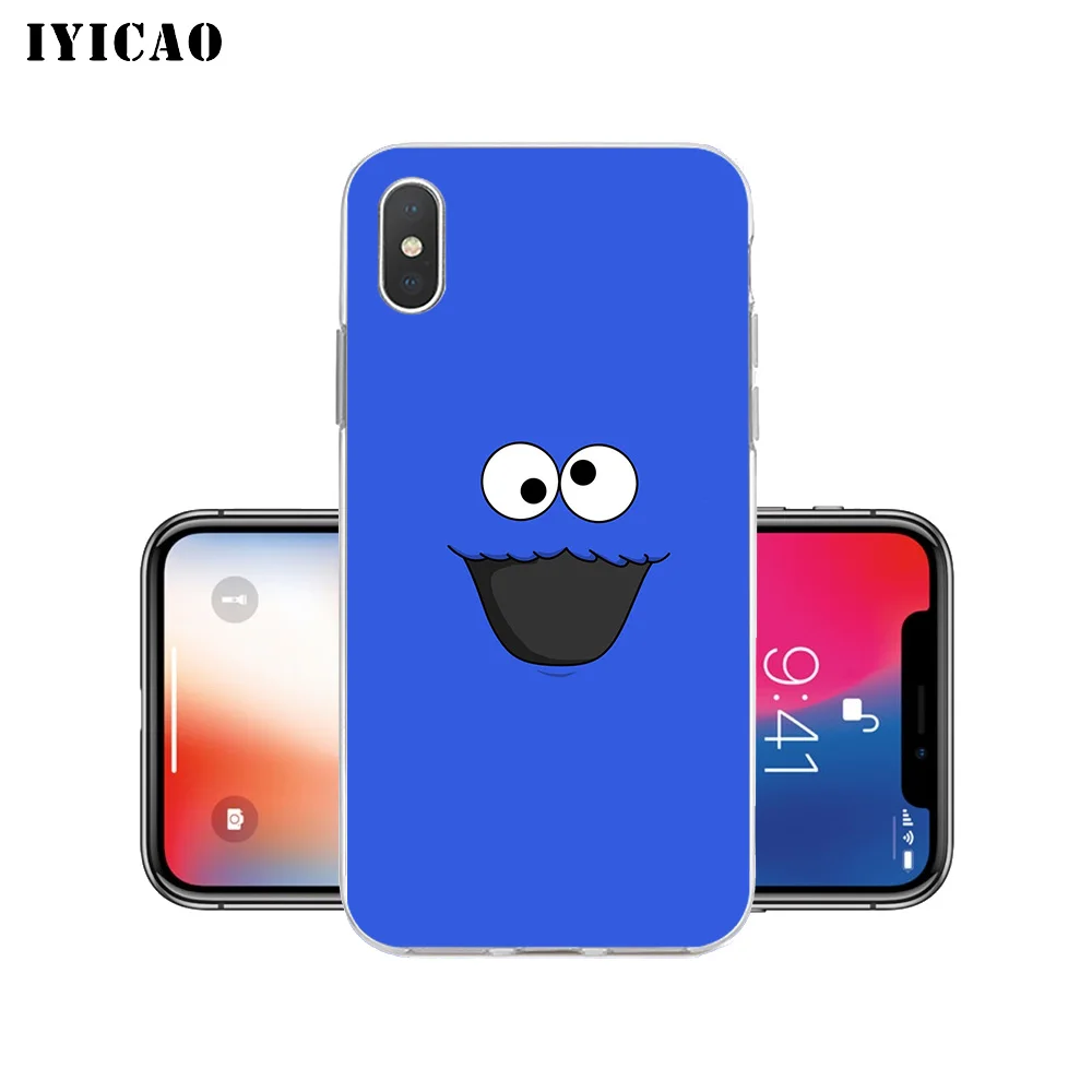 IYICAO Мягкий силиконовый чехол для iPhone X XR XS MAX 6 6s 7 8 Plus 5 5S SE TPU|Чехлы-накладки| |