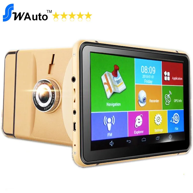 Prix pour 7 pouce android GPS navigator véhicule GPS tablet android 4.4 Wifi + DVR Fonction + AV-IN + Bluetooth + FM + 8 GB + 512 MB Prix pour 7 pouce android GPS navigator véhicule GPS tablet android 4.4 Wifi + DVR Fonction + AV-IN + Bluetooth + FM + 8 GB + 512 MB