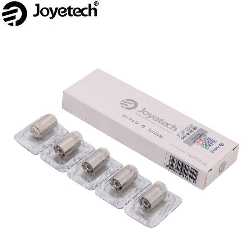 10 шт./лот Joyetech катушка eGo AIO BF SS316 сменный бак на 0 6ом для электронной сигареты