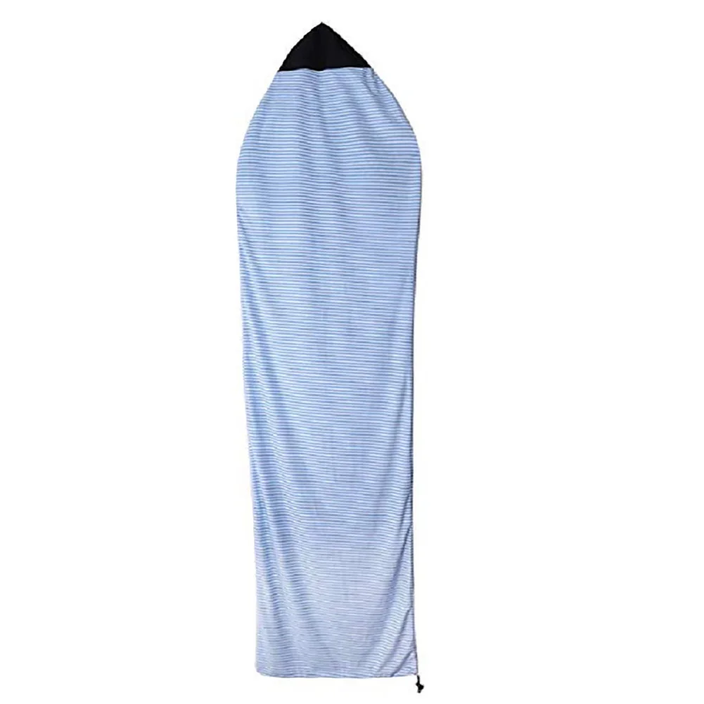 

Dustproof Surfing Sports Stretch Protective Bag Drawstring Stripes Portable Outdoor Surfboard Socks Cover Storage Case Sunproof