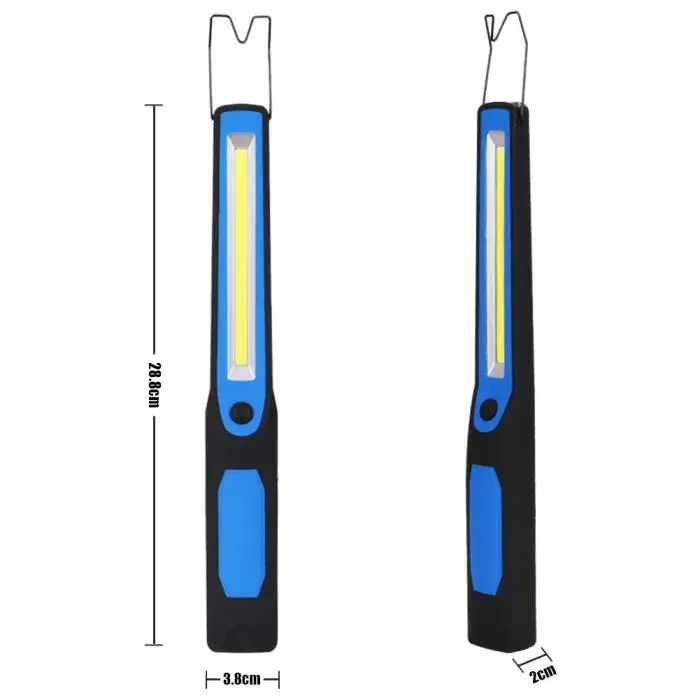 Светодиодный рабочий свет с крючком Магнитный USB Перезаряжаемый магнит аварийная лампа для кемпинга Велоспорт TN99