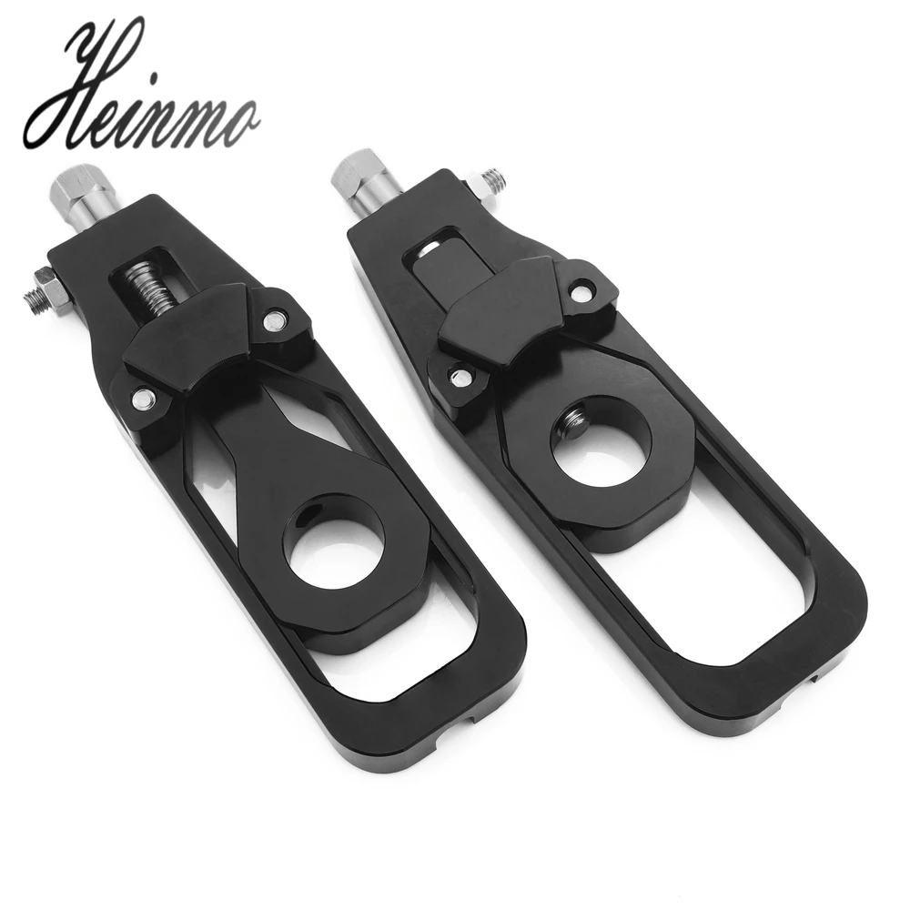 For Kawasaki Z900 Z 900 2017  Motorcycle Rear Axle Spindle Chain Adjuster Tensioner (21)