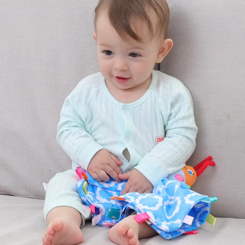 Pp хлопковые плюшевые детские погремушки, игрушка для сна для новорожденных детей, полотенце, ткань для младенцев 0-12 месяцев, развивающие игрушки для животных