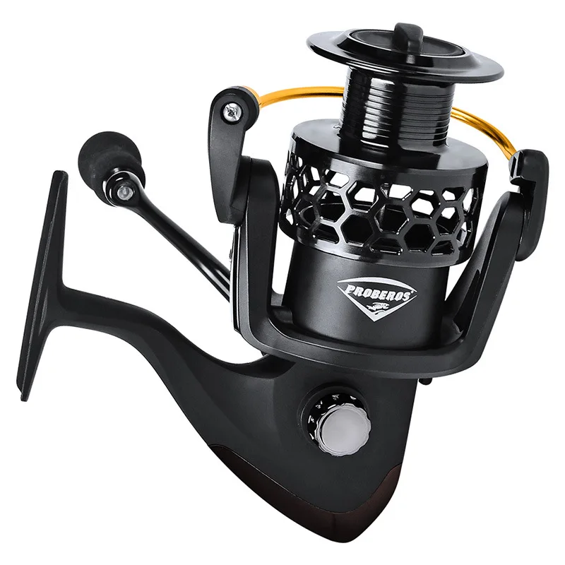 

PRO BEROS Aluminum Alloy Fishing Reel 9-19KG Max Drag Sea Boat VB2500 VB3500 VB4500 VB5500 Spinning Reel 13+1BB
