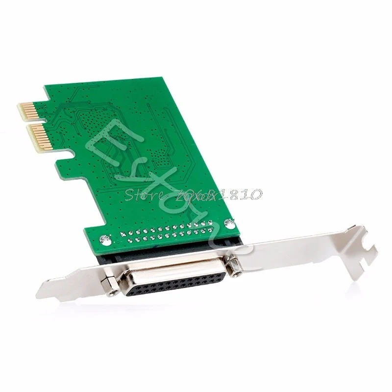 Параллельный порт DB25 25Pin принтер LPT к PCI-E Express Card конвертер адаптер и Прямая поставка