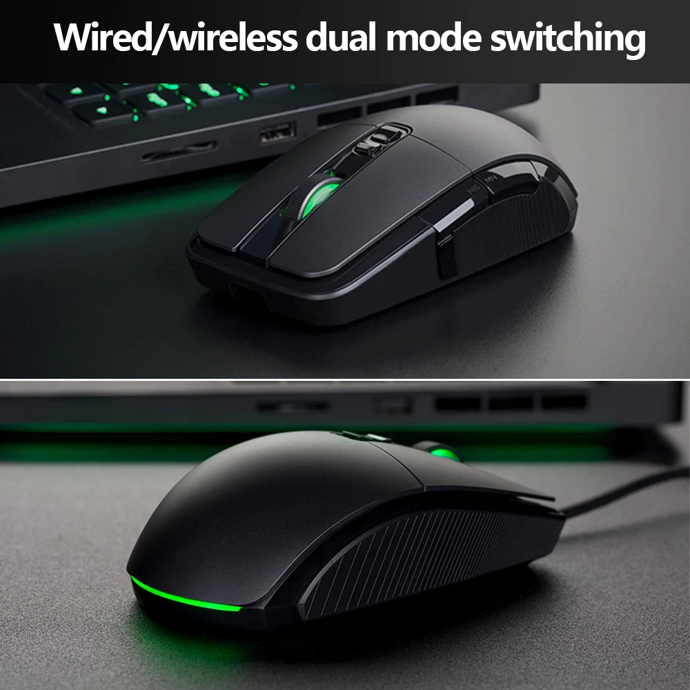 Оригинальная игровая мышь Xiaomi беспроводная RGB свет dpi Программирование 7200