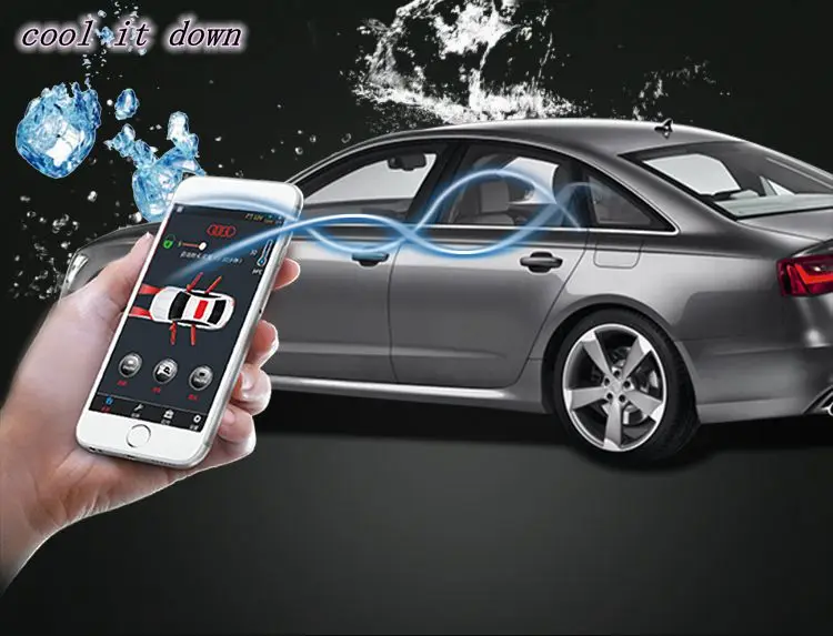 PLUSOBD дистанционный запуск двигателя Автомобильная сигнализация GPS для Audi A8L/A8LW12 с