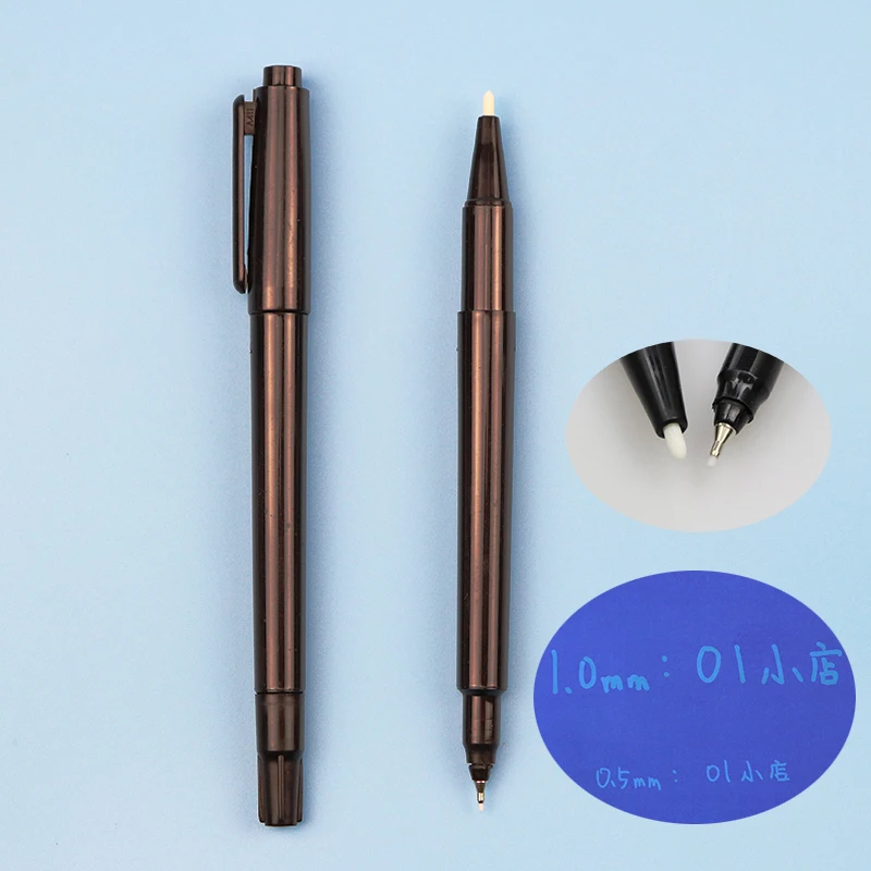 

Double head 0.5mm & 1.0mm Invisible UV Pen, Magic Fluorescent Pen,with A UV Torch
