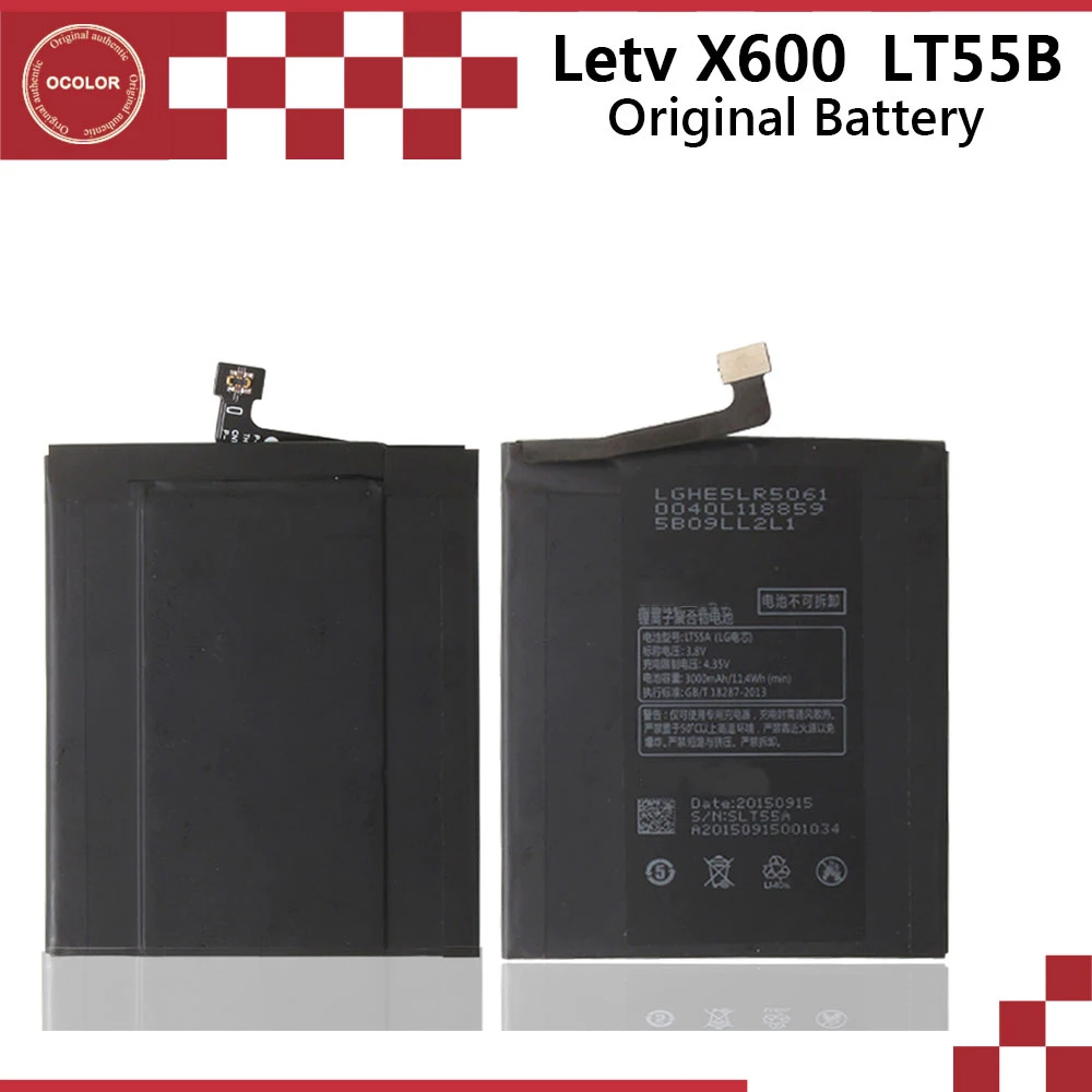 ocolor In stock Backup For Letv X600 LT55B Battery For Letv X600 LT55B