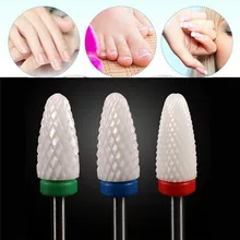 Новейшая коллекция; керамика, пламя, маникюр, дрель, аксессуары, керамический сверло для ногтей, мертвой кожи, инструмент для полировки ногтей