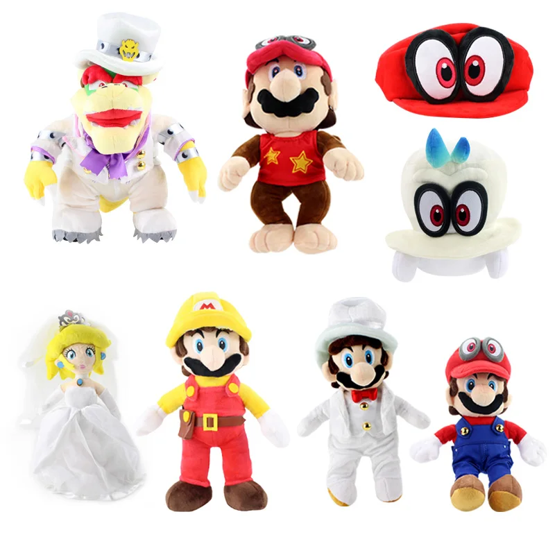 super mario odyssey plush toys