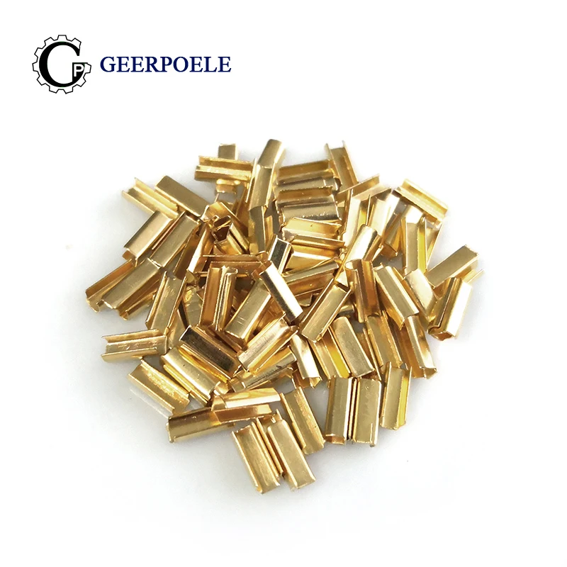 

200/400 pcs/lot 016 Crimping button Crimp Terminal Cold-pressed Connector Cable Quick Connection Electric Wire Sertir