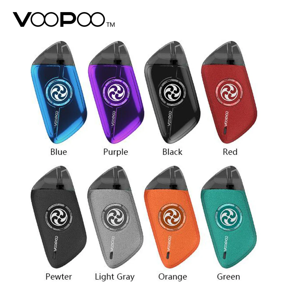 

Original VOOPOO Rota Spinning Pod Starter Kit 340mAh Built-in Battery 1.5ml Refillable Pod Cartridge Ecig Vape Pod VS Drop Pod