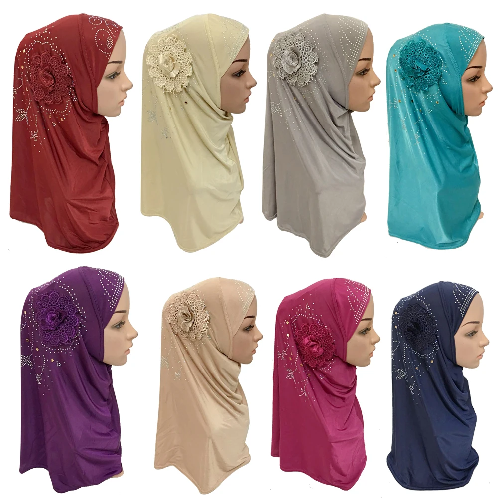 Scarves And Wraps Clothing Shoes And Accessories Ramadan Muslim Women Flower Hijab Islamic Shawls