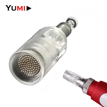 

20pcs Bayonet 3D Micro Needles Cartridges Nano Round Pin For Auto Microneedle Derma Pen MYM Machine Tips MTS Permanent Makeup