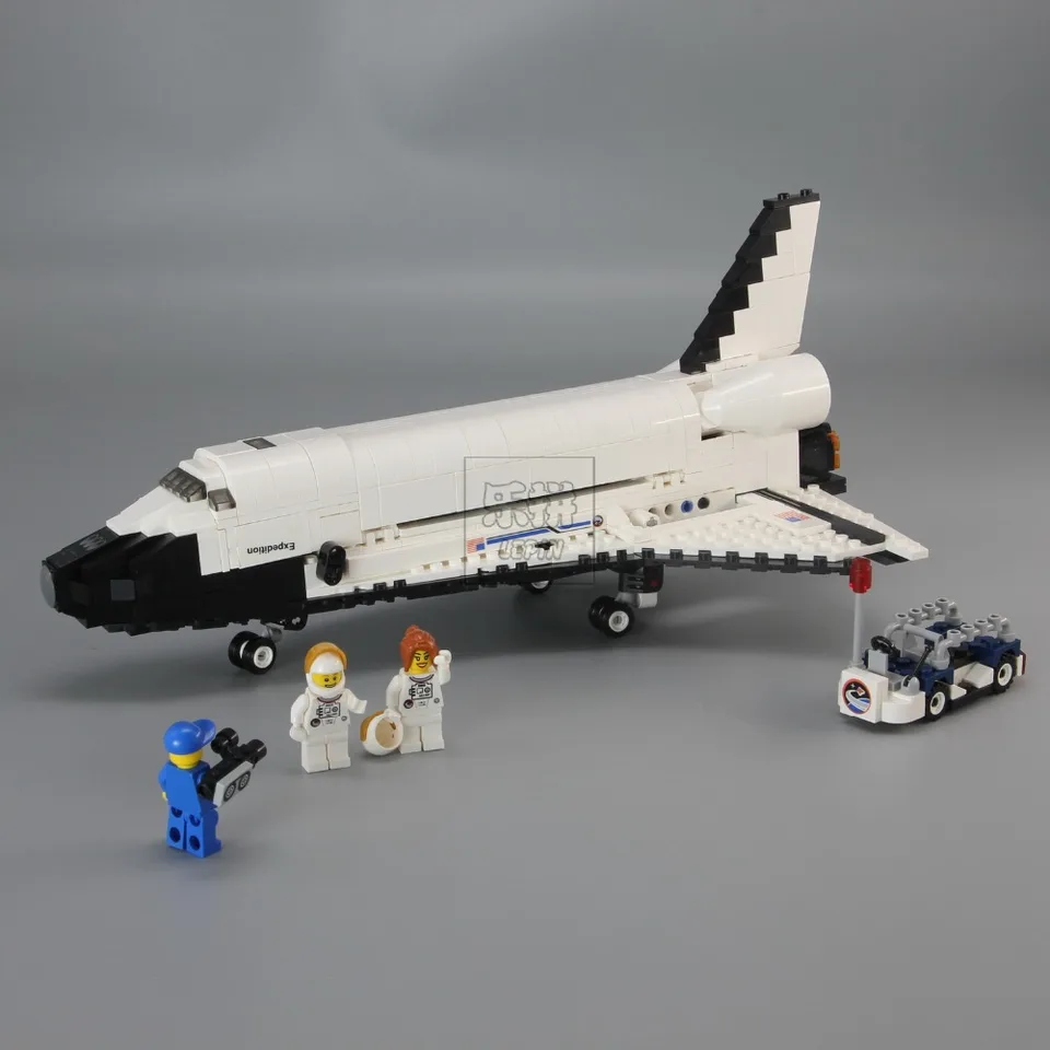 lego creator space shuttle expedition compatible 10231 lp 16014