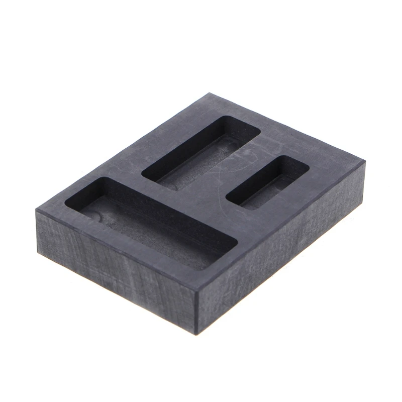 

2018 1.75oz Three Graphite Crucible Gold Silver Metal Melting Casting Tool Bar Molds JUL30_33