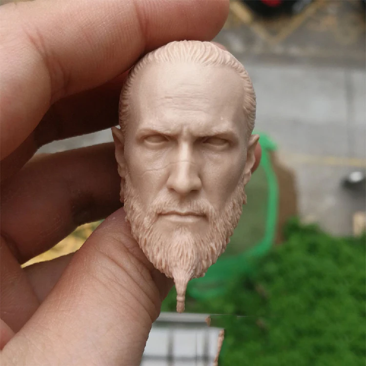 1//6 Head Sculpt Viking Travis Fimmel For Muscle Body Hot Toys