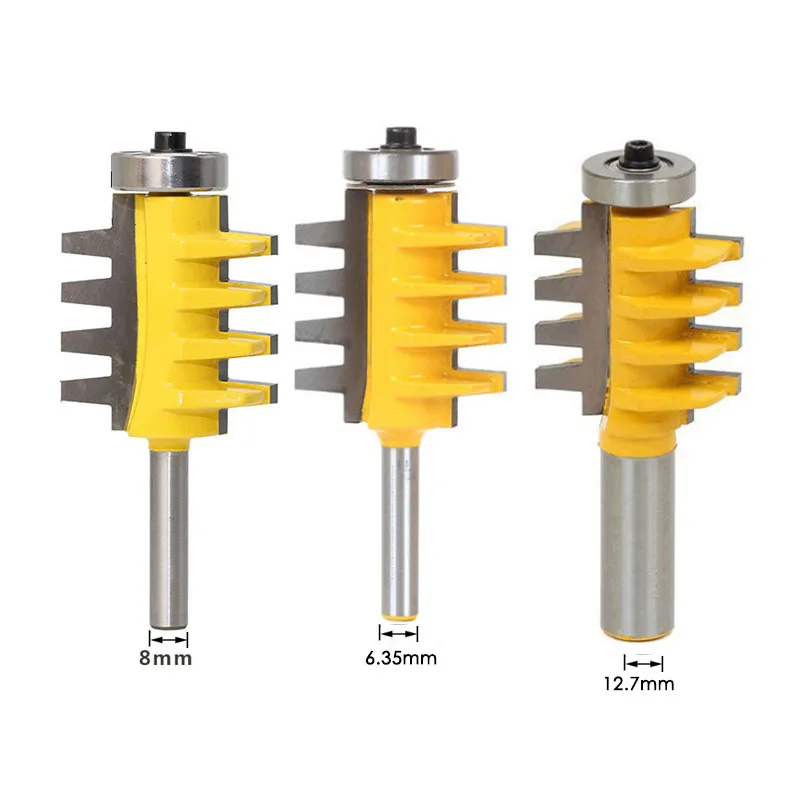 Rail Reversible Finger Joint Glue Router Bit -in Milling Cutter from