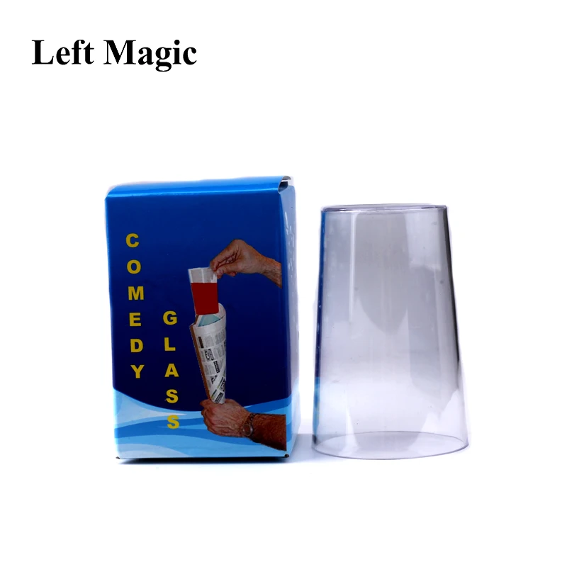 Comedy Glass In Paper Cone Волшебные трюки комедия сценические мерцающие аксессуары