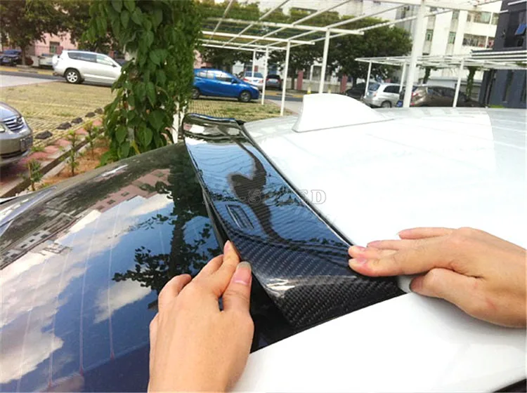 Задний спойлер на крыше автомобиля крыло углеродного волокна для BMW F10 5 серии 520 523 535 2010