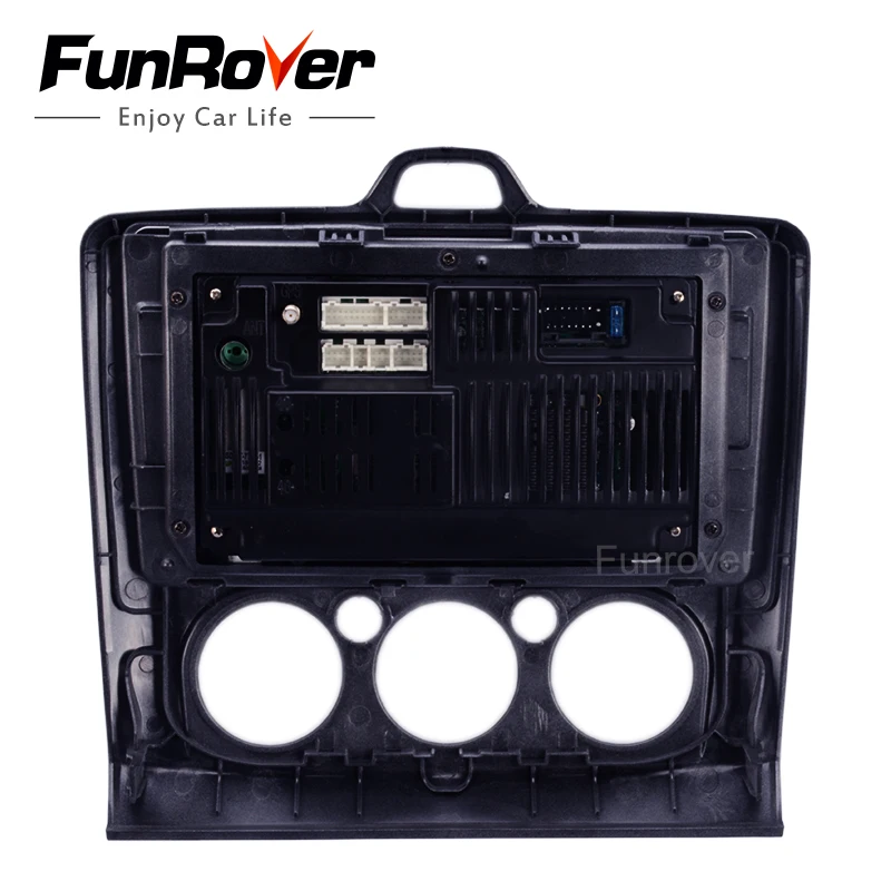 Excellent Funrover 8" IPS Android 8.0 Car Dvd Gps multimedia For Ford Focus 2 Wifi video player in dash radio tape recorder rds stereo usb 5