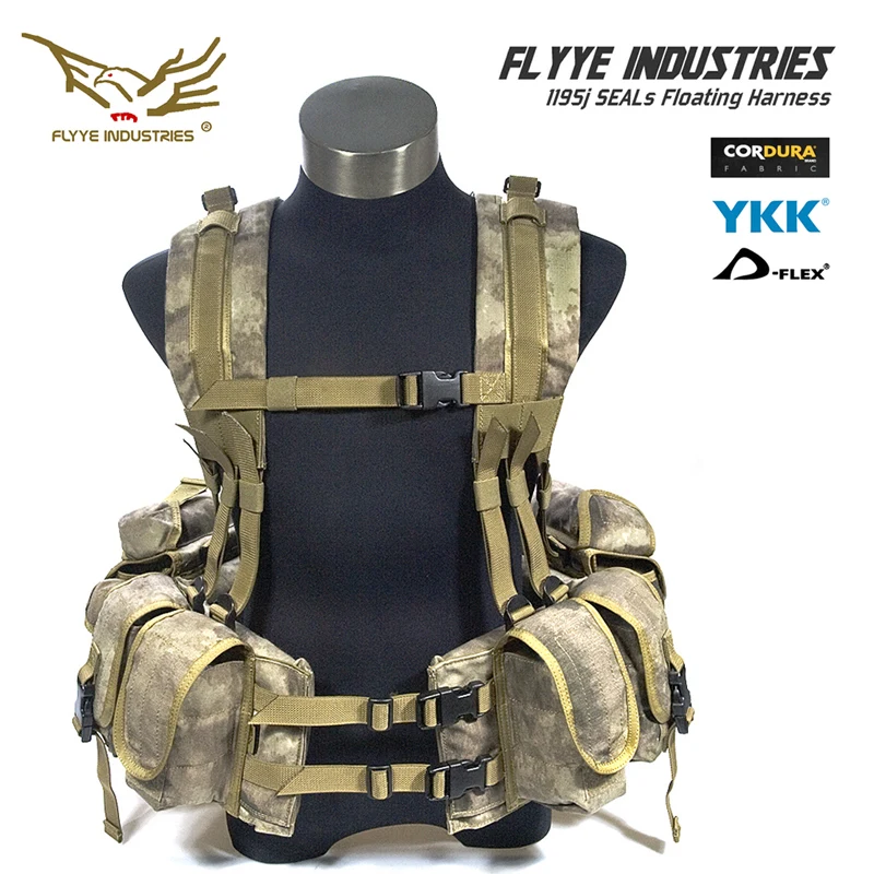 

FLYYE FY-VT-C012 1195J SEALS Seals Tactical Vest Buoyancy Suit Size Military Combat Equipment No Stock Accept Reservation