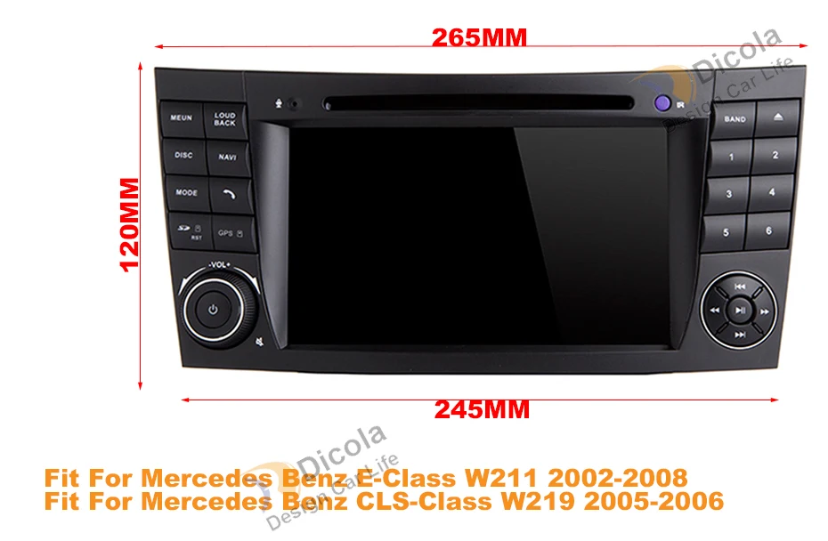 Discount 4G+64G Android 9.0 IPS Touch Screen Car DVD Player For Mercedes Benz E-Class W211 E200 E220 E300 E350 Octa Core4G Wifi Radio 0 Discount 4G+64G Android 9.0 IPS Touch Screen Car DVD Player For Mercedes Benz E-Class W211 E200 E220 E300 E350 Octa Core4G Wifi Radio 0