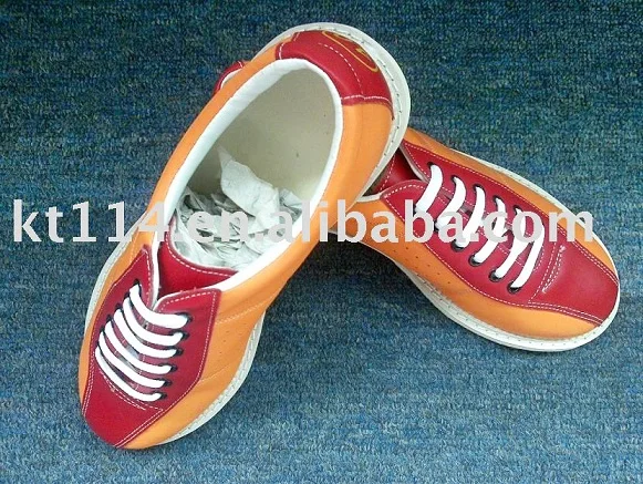 2016 hot sale unisex professional orange rental font b bowling b font shoe