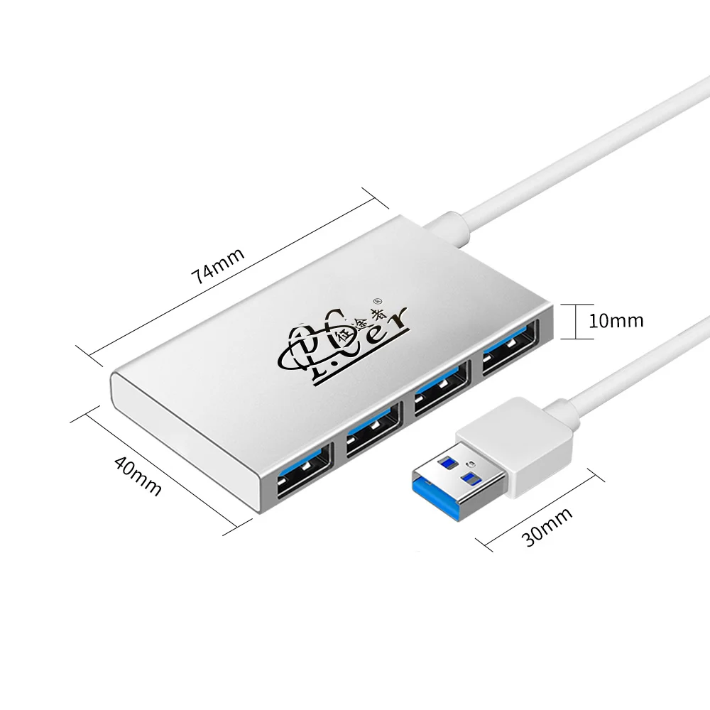 USB3.0 HUB 2.0 USB TO USB DOCKING STATION USB adapter converter 4 port Multi-USB high speed for com