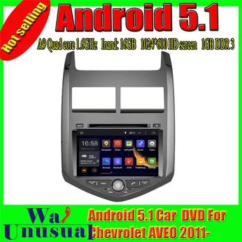 

WANUSUAL 8" Android 5.1 Car Video Player for Chevrolet AVEO 2011 2012 2013 2014 2015 2016 2017 with GPS BT WIFI Quad Core 16G