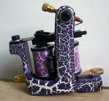 

10Pcs/lot Pro Casting Iron Tattoo Machine 10 Wraps coil stainless steel Tattoos Body Art Gun Coil Machine LPC-ITM-7023-7G