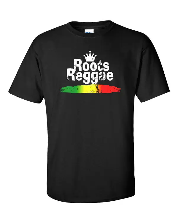 Roots Reggae T Shirt Jah Rasta Rock Irie Freedom Ska Rocksteady ...