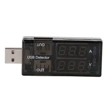 Мини USB блок питания батарея Зарядка тестер метр Вольтметр Амперметр метр
