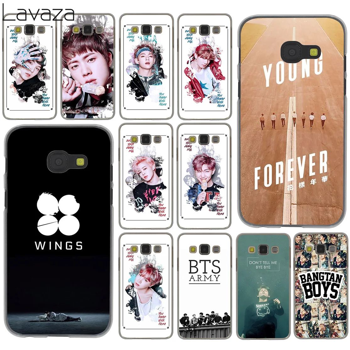 Lavaza Bangtan Boys you never walk alone BTS Case for Samsung Galaxy A3 A5 A7 J3