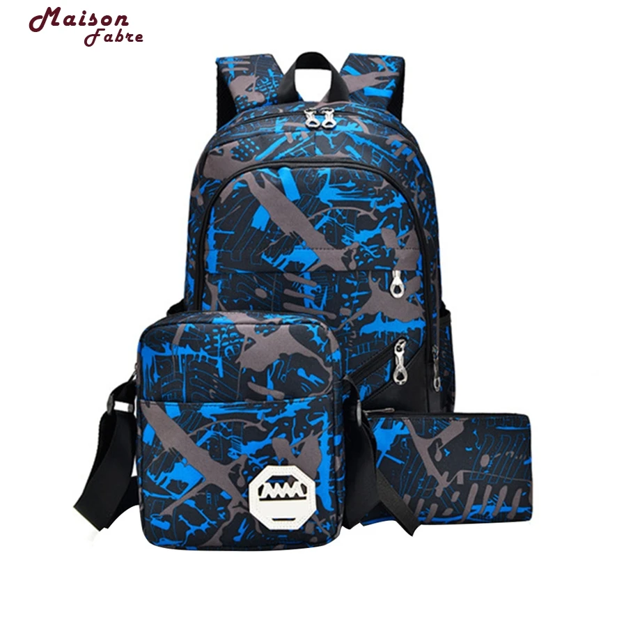 Waterproof Large Capacity  Laptop Bag Man Design Backpack Bag Black Backpack women School Bags Mochila Masculina 819#23