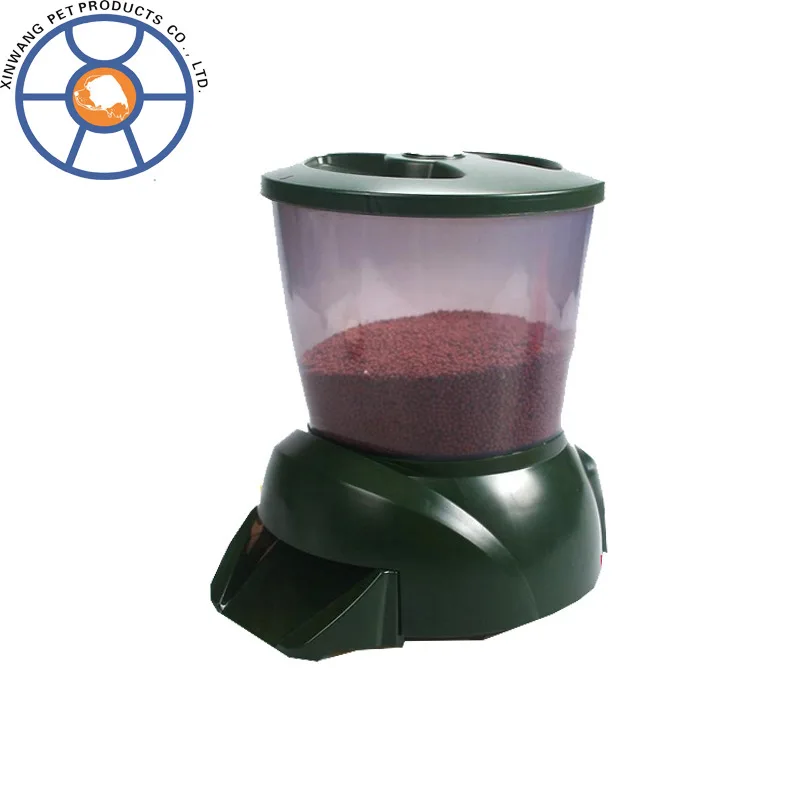 

High Capacity Aquarium Automatic Feeder LCD Monitor Time Quantification Aquarium Feeder Aquarium Fish Feeder Battery Powered