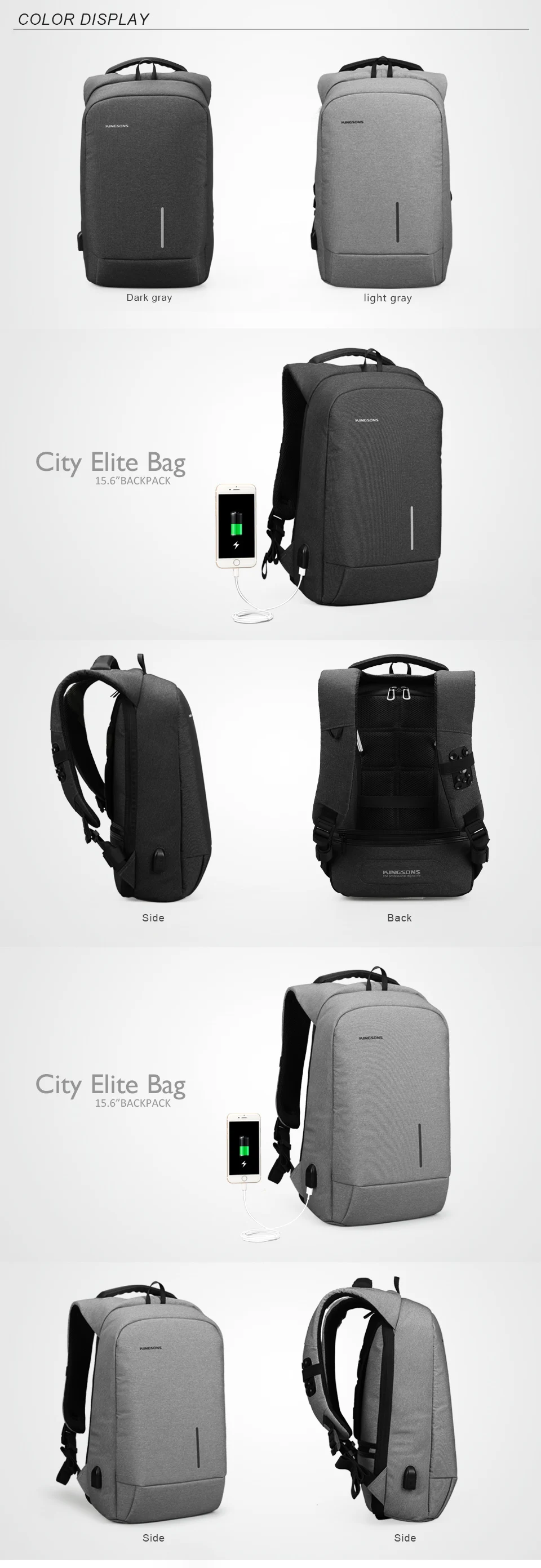 kingsons city elite bag