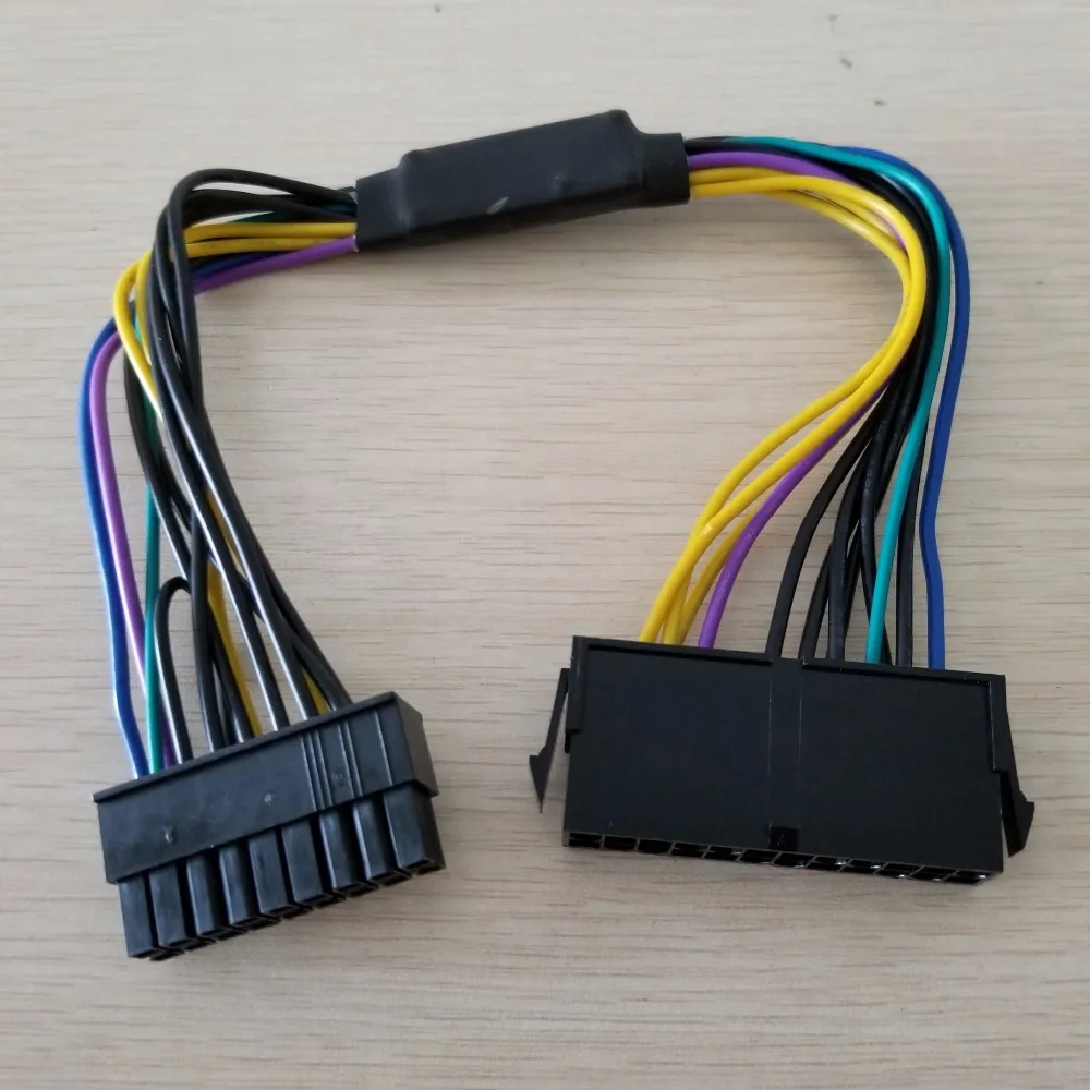 

30pcs/lot ATX PSU 18AWG 18Pin to 24Pin Adapter Converter Power Connector Cable for HP Z420 Z620 Desktop Workstation Montherboar