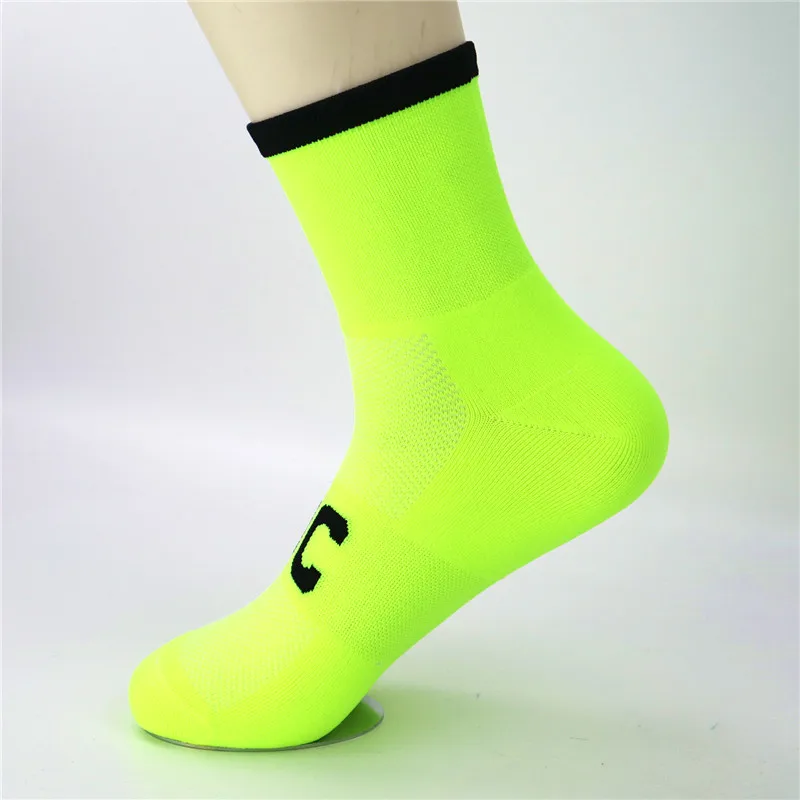 Компрессионные Мужские и женские новые велосипедные носки мужские уличные спортивные велосипедные носки для шоссейного велосипеда носки для бега баскетбольные Носки