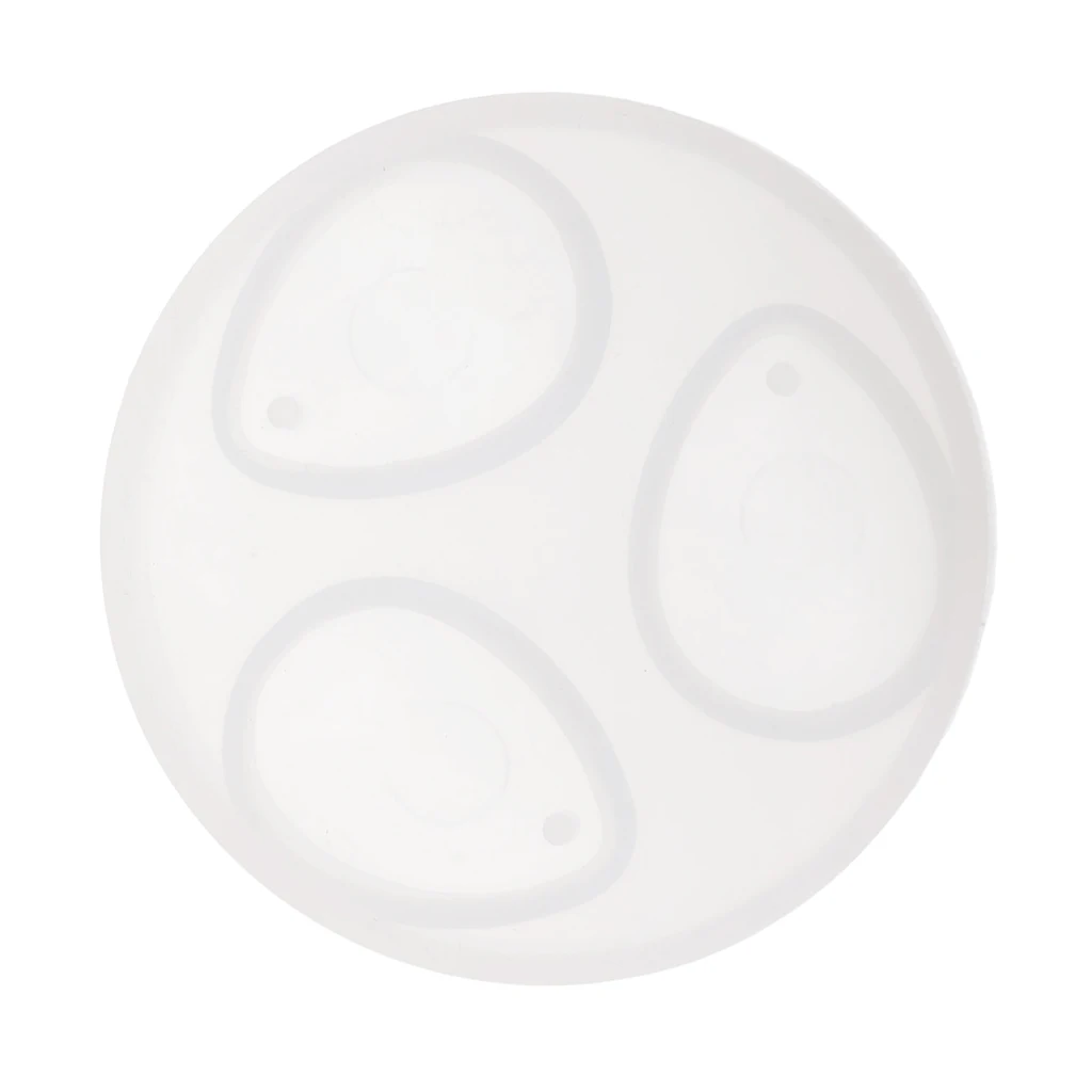 DIY Water Drop Silicone Domed Cabochon Mould Necklace Pendant Charms Mold
