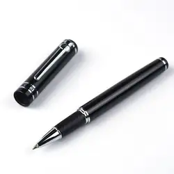 Duke серебряный зажим черные роллербол черные чернила для ручки средней точки 0,7 мм гладкие металлические офисные ручки для подписи с