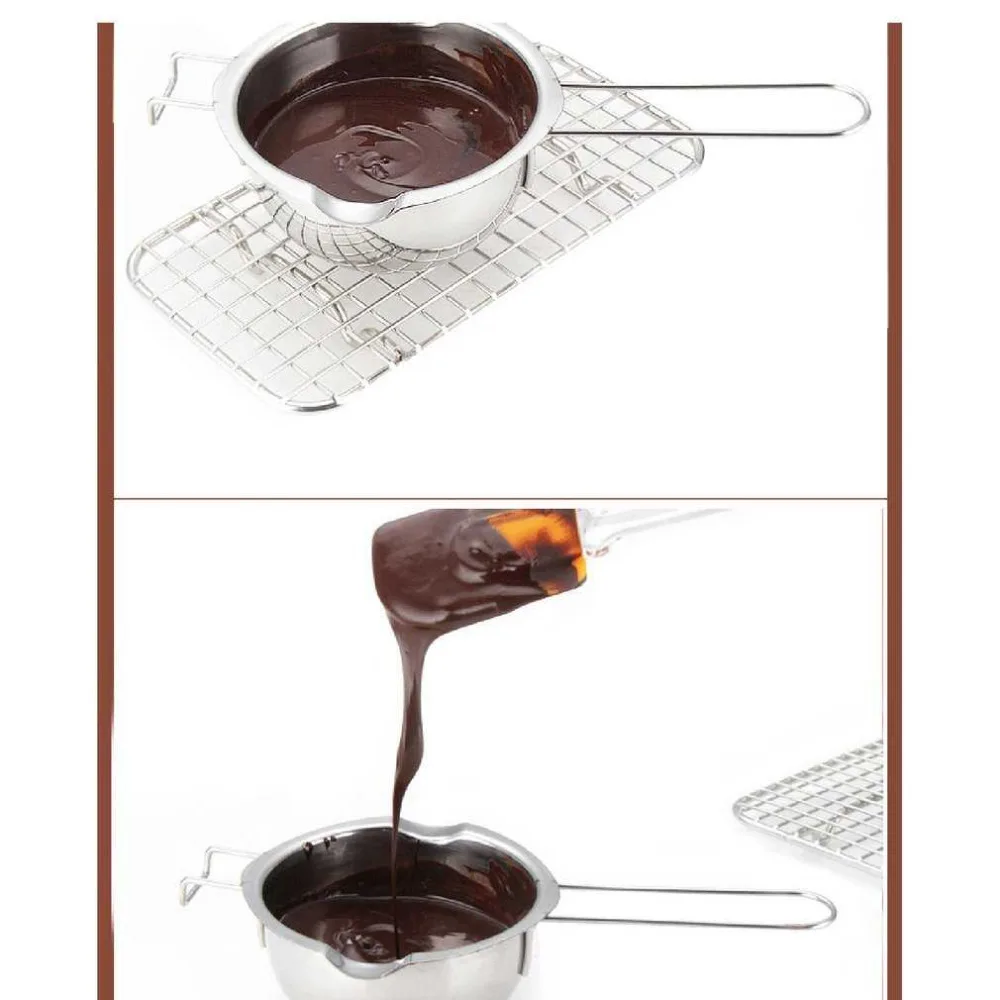 Вилка из нержавеющей стали для шоколада масло Миалт расплава чаша Длинные Ручка DIY Приготовление выпечки Десерт, выпечка Кондитерские Кухня инструмент