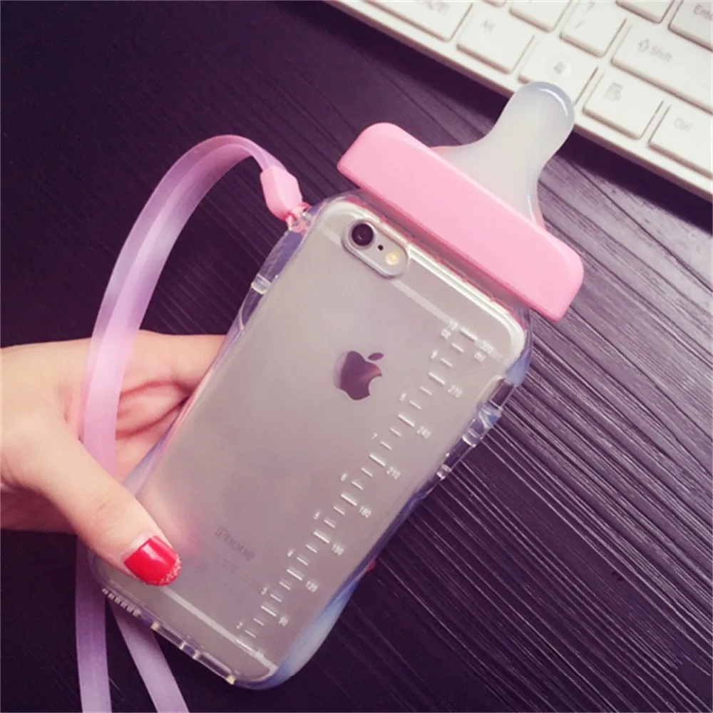 8-BALMORA Baby bottle for apple iphone 5 5s 6 6s 7 8 plus 10 X